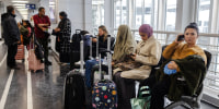 Image: Winter Storm Snarls Air Travel In Chicago